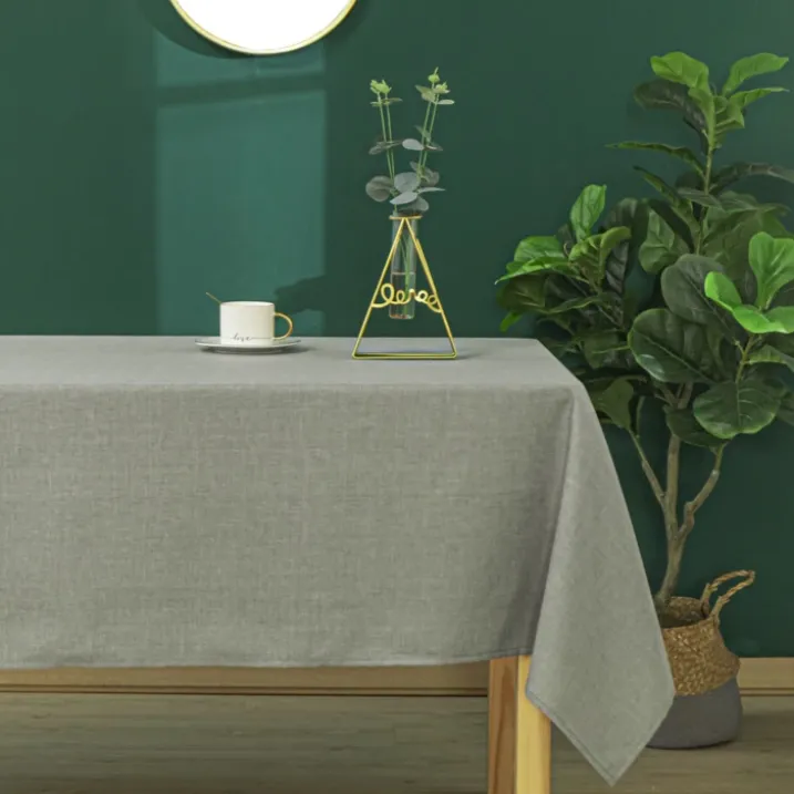 Nappe anti tâches et infroissable à effet chiné