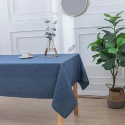 Nappe anti tâches et infroissable à effet chiné