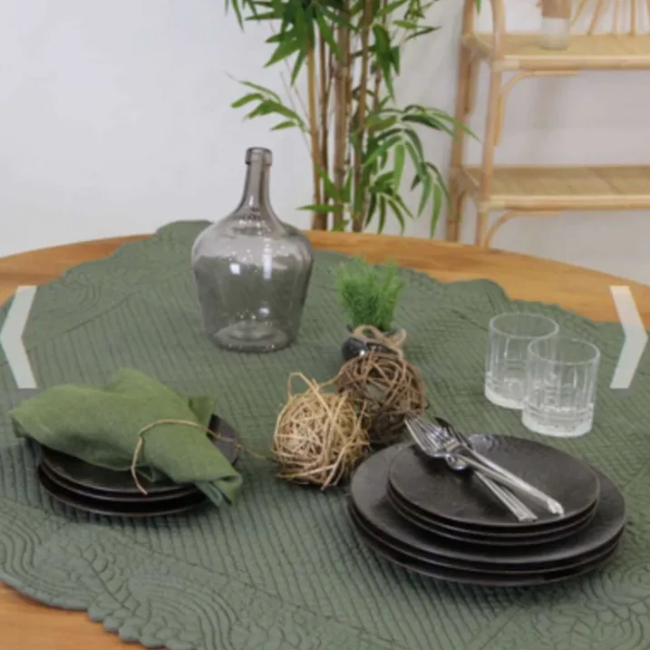 Nappe de jeux carré de table