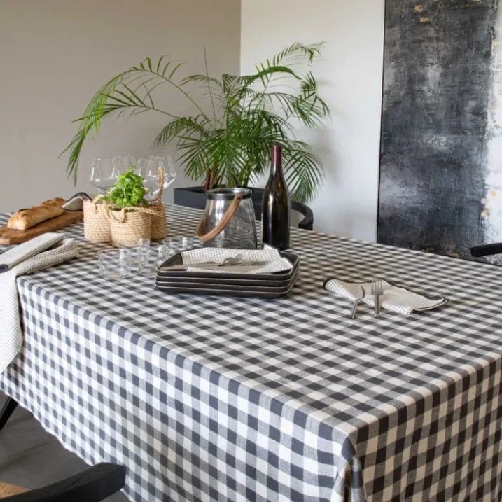Nappe en coton vichy