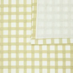 Nappe en coton vichy pour table rectangulaire