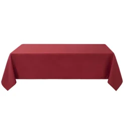 Nappe rectangulaire enduite et anti tache