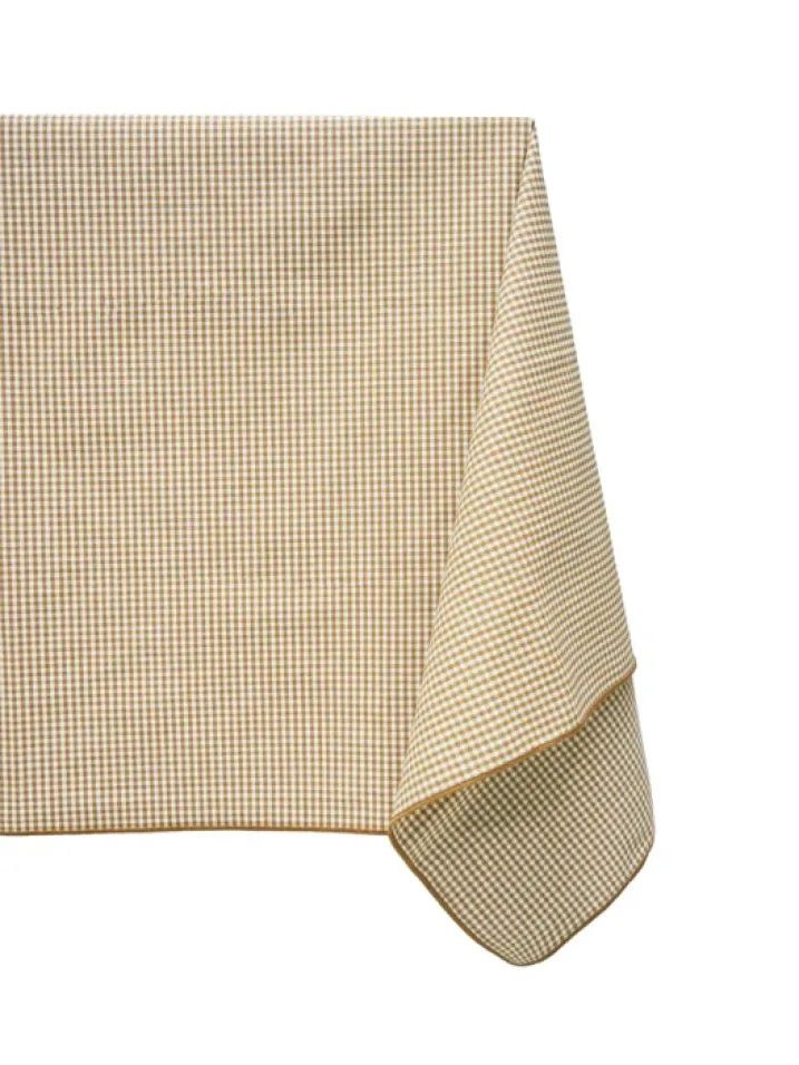 Nappe rectangulaire enduite à carreaux