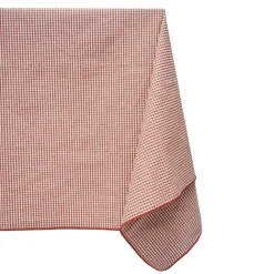 Nappe rectangulaire enduite à carreaux