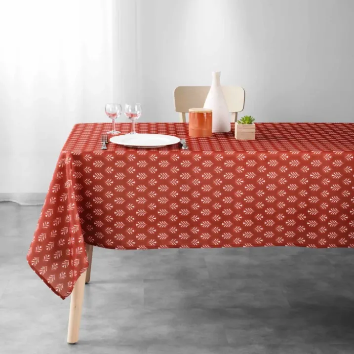 Nappe rectangulaire esprit nature