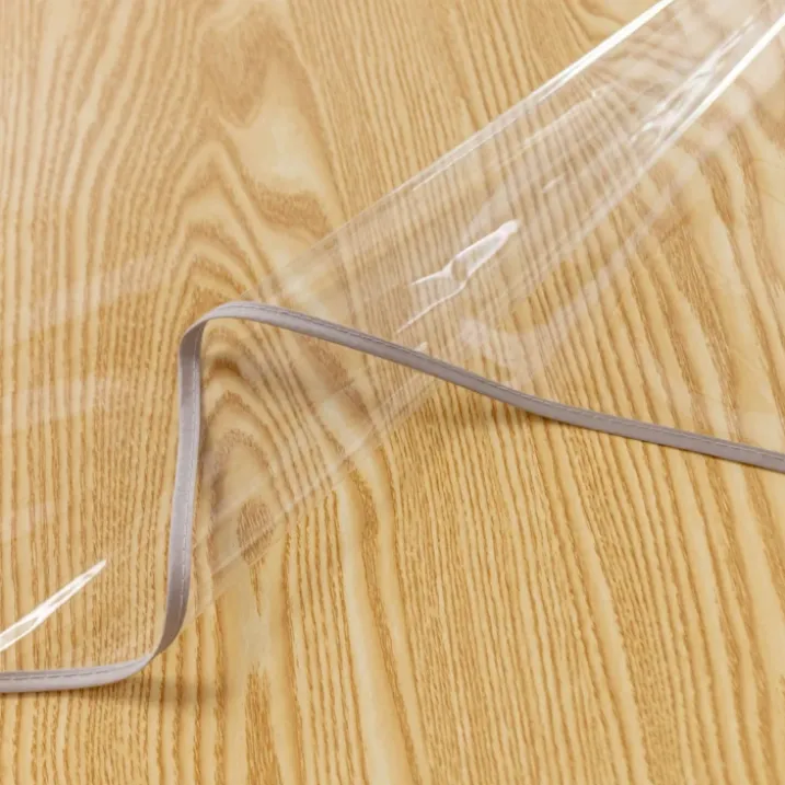 Nappe ronde transparente