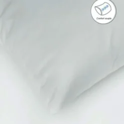 Oreiller Carré Enveloppe Coton Protection