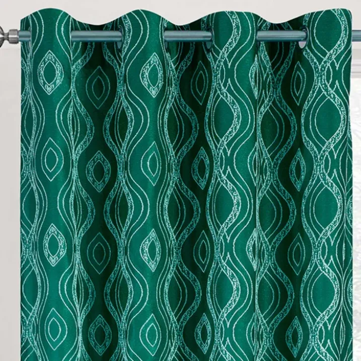 Paire de rideaux obscurcissant à motifs
