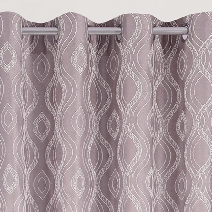 Paire de rideaux obscurcissant à motifs