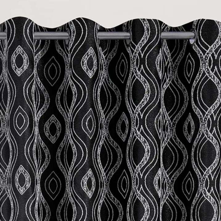 Paire de rideaux obscurcissant à motifs