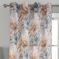 Paire de voilage au style tropical