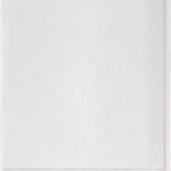 Paire voilages motif feuilles bananes
