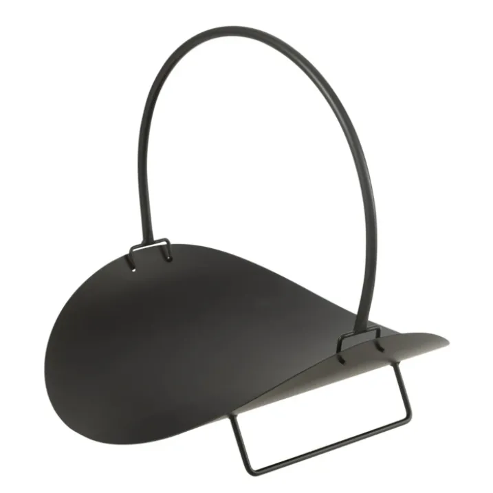 Panier à bûches en métal