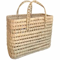 Panier cabas feuilles de palmier