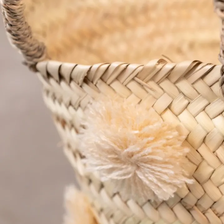 Panier de rangement à pompons