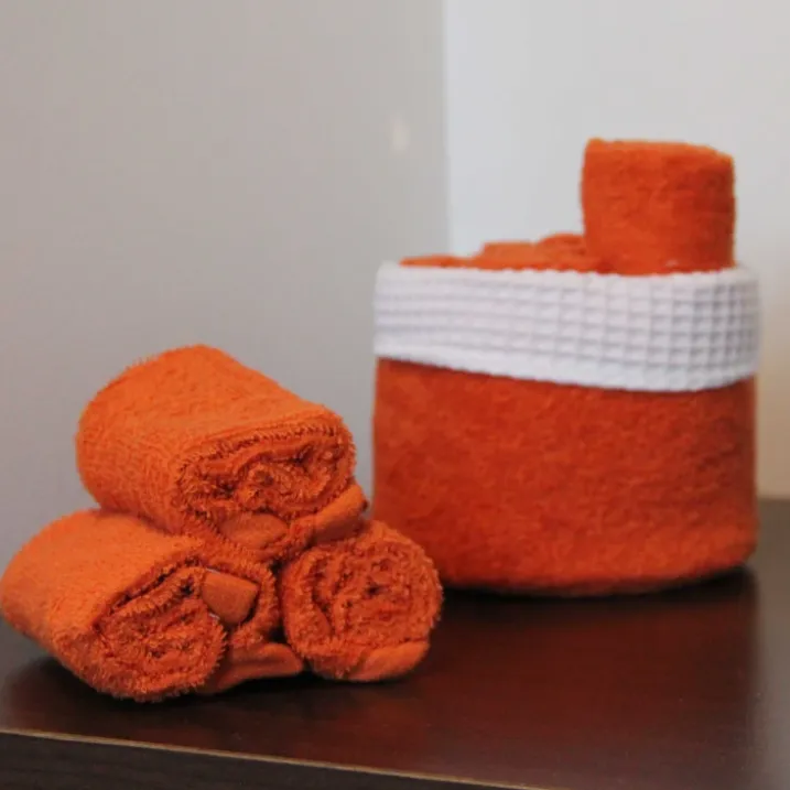 Panier invité avec serviettes
