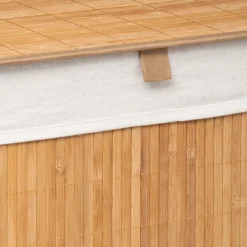 Panier à linge bambou de 60L