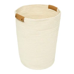Panier à linge tressé 80L