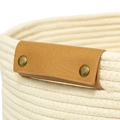 Panier à linge tressé 80L