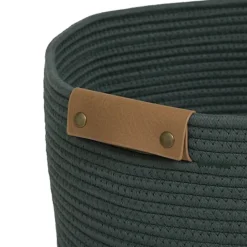 Panier à linge tressé 80L