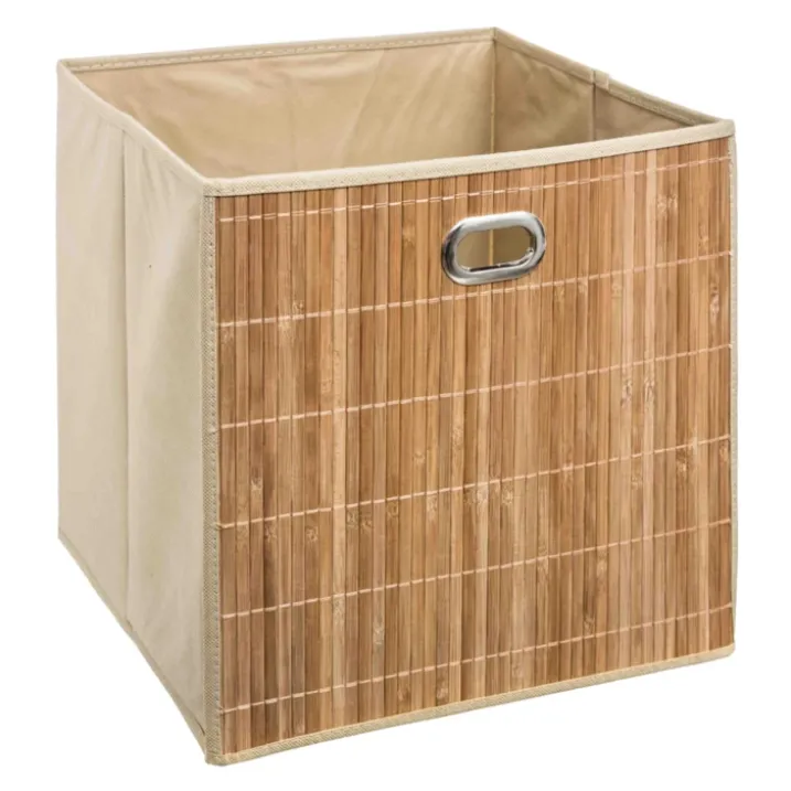 Panier rangement en bambou
