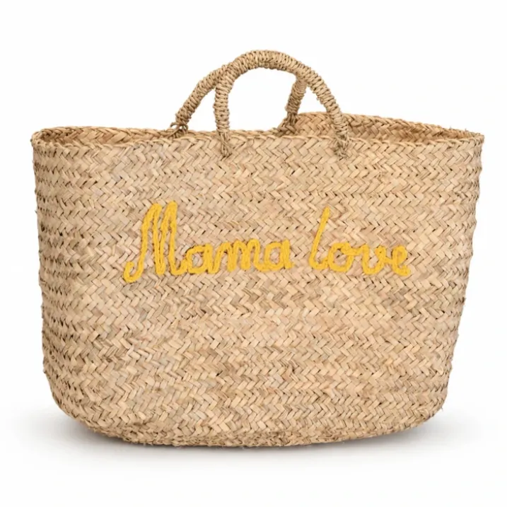 Panier rectangle écriture MAMA LOVE
