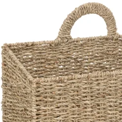 Panier à suspendre en rotin