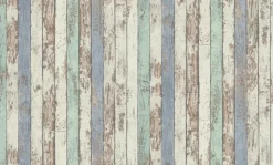Papier peint imitation "Lambris Vieilli "