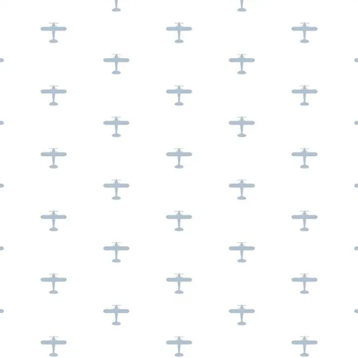 Papier peint imprimé petits avions