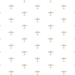 Papier peint imprimé petits avions