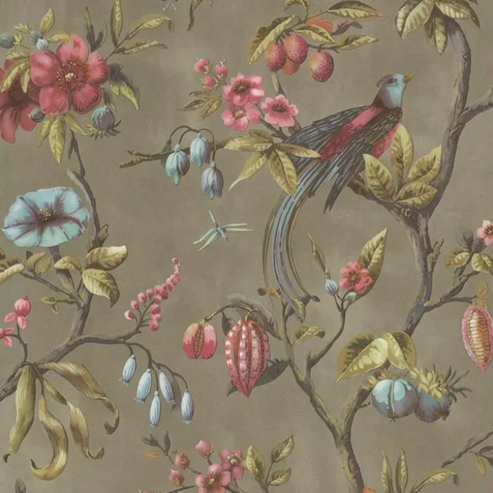 Papier peint LUTECE oiseau du paradis