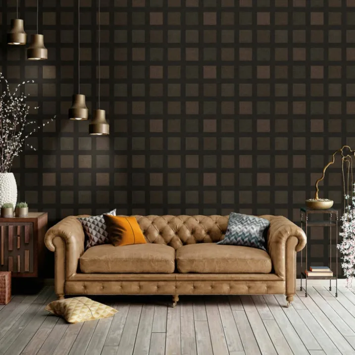 Papier peint motifs masaï