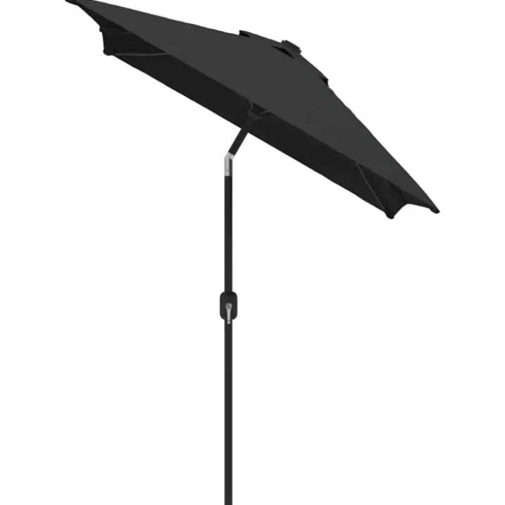 Parasol d'extérieur rectangulaire inclinable