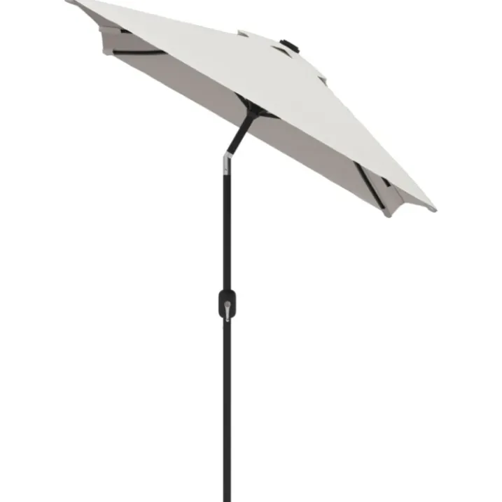 Parasol d'extérieur rectangulaire inclinable