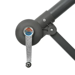 Parasol déporté Ø 300 cm avec éclairage LED