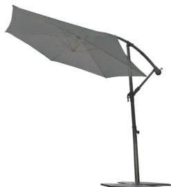 Parasol Ø 3 m Mat Déporté à Manivelle