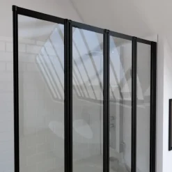 Pare baignoire quatro black