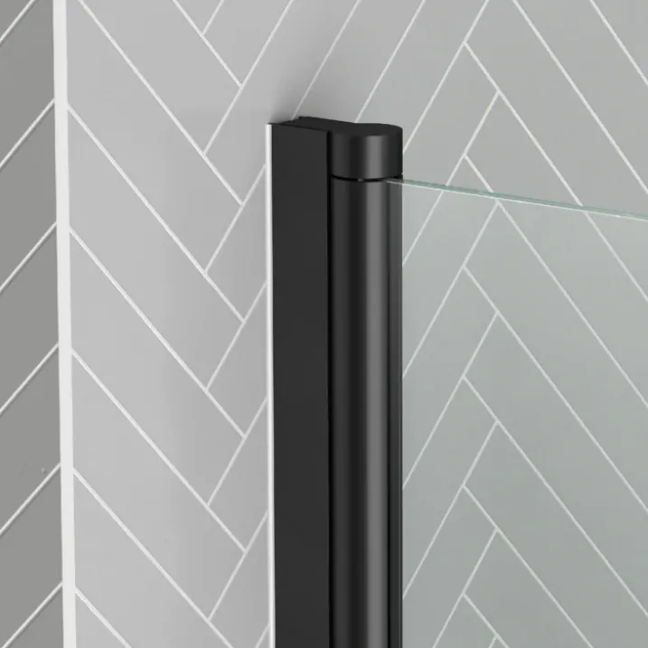 Pare douche avec porte serviette