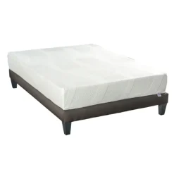 PARIS - Matelas mémoire de forme + sommier bois - ferme