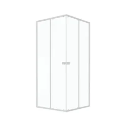 Paroi de douche carrée extensible