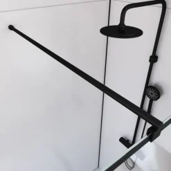 Paroi de douche à effet briques