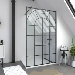 Paroi de douche à l'italienne fixe