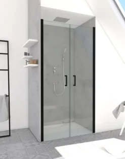 Paroi de douche à portes pivotantes SALOON