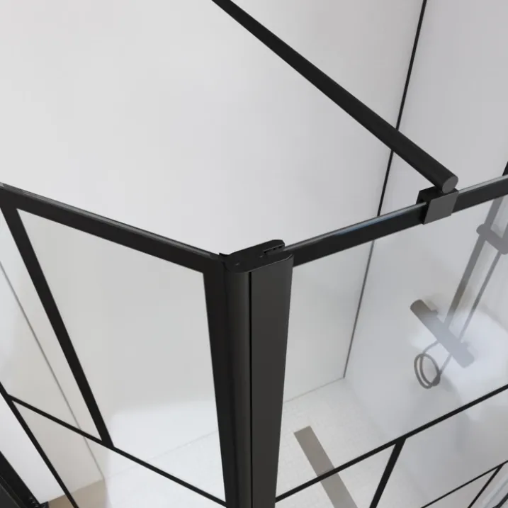 Paroi de douche à volet pivotant