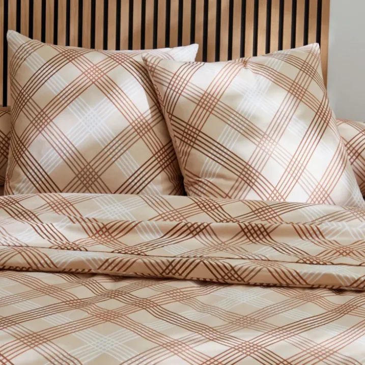 Parure de couette en flanelle au look graphique