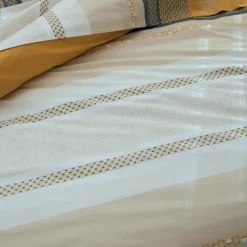 Parure de couette en percale de coton au style ethnique chic