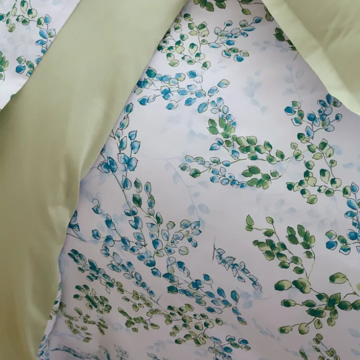 Parure de couette feuilles de tilleul