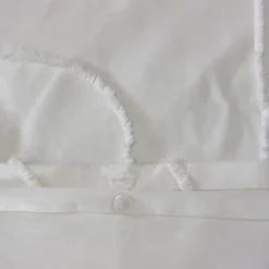 Parure de lit coton lavé tuftée géométrique abstrait
