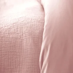 Parure de lit en double gaze de coton
