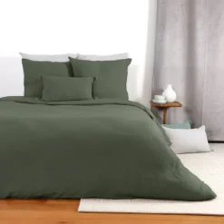Parure de lit en double gaze de coton